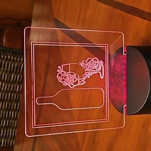 Acrylic with Changing Colors